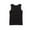 Black, variant on Loopsun Boys Girls Tank Tops, Girls Children Summer Round Neck Camisoles Base Shirt Top Black 7-8 Years