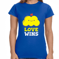 thumbnail image 2 of Love Wins LGBT Love Live Be Happy Love Print LGBT Equality Shirts for Women, 2 of 8