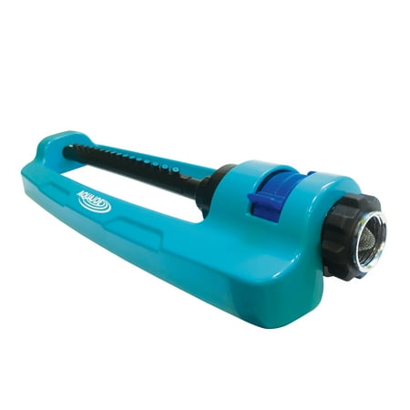 Sun Joe SJI-OMS16 Oscillating Metal Lawn Sprinkler w/ Adjustable