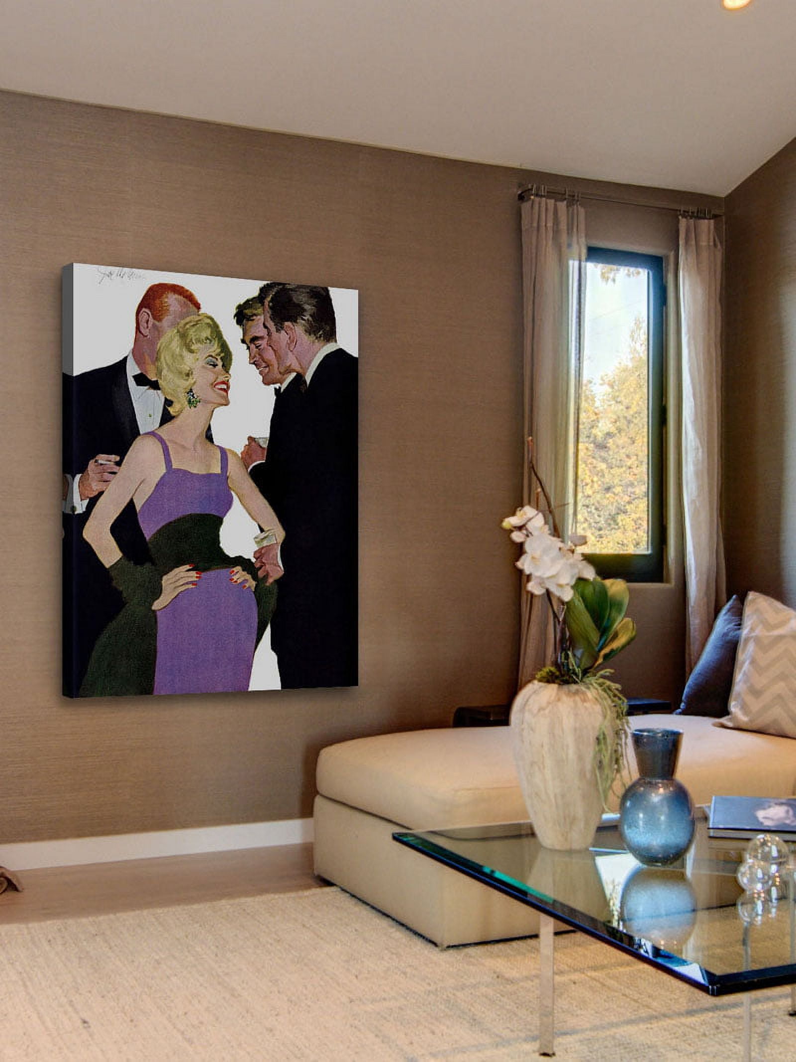Marmont Hill "The Delectable Deceiver" by Joe de Mers Painting Print on Canvas