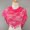 Hot Pink, variant on YWDJ Pirate Scarf for Head Women Lace Tassel Rose Floral Hollow Scarf Shawl Lady Wraps Scarves Red 148x48cm