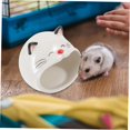 thumbnail image 3 of ZZ Decorative Ceramic Hamster House Cooling Nest for Chinchillas Pet Hideout for Small Animals, 3 of 9