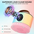 thumbnail image 2 of Bluetooth Karaoke Speaker with 2 Microphones Bluetooth 5.3 for Kids Adults Hifi Party Speaker for Birthdays, 2 of 7