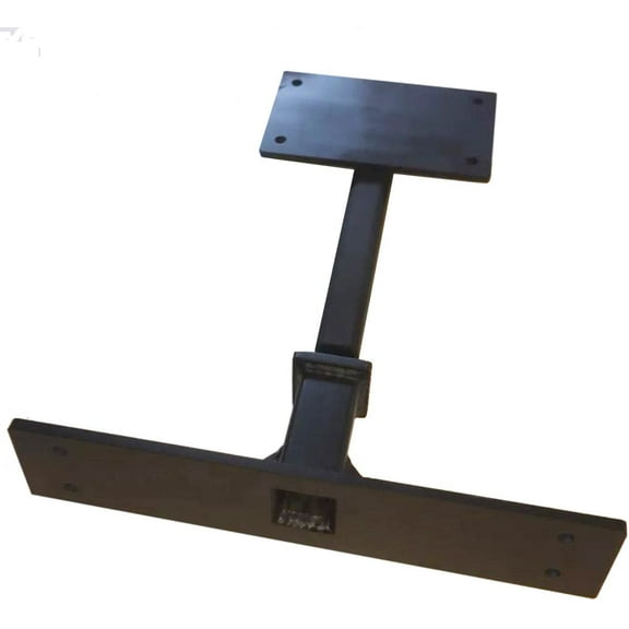 Military Humvee 2 Piece Winch Plate For Front Bumper, 2 Inch Receiver   Mounting Plate, fits Humvee M998 Slant Back M1043a2 M1045a2