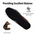 thumbnail image 4 of Mens Lace Up Casual Shoes Lightweight Walking Oxfords Comfortable Non-slip Driving Shoes Breathable and Fashionable Blue 10 US, 4 of 7