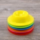 thumbnail image 4 of 6 hueveras de silicona de grado alimenticio, aptas para lavavajillas, soporte para huevos, suministros de cocina (rojo, rosa, naranja, amarillo, azul y verde), 4 of 5