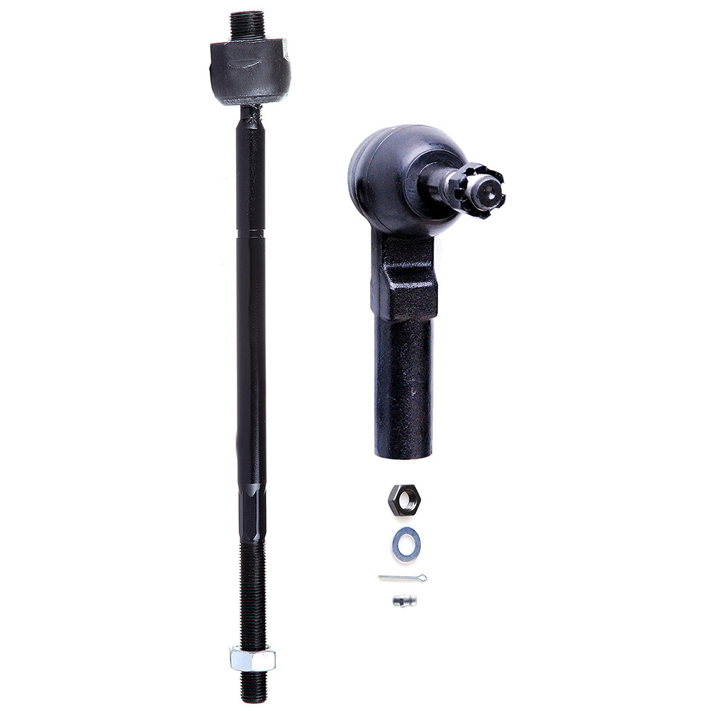 Detroit Axle Front End Kit: Inner/Outer Tie Rods & Lower Ball Joints For Buick, Cadillac, Pontiac