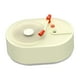 thumbnail image 2 of Difusor de aceites esenciales con forma de tocadiscos, humidificador de , decoración, humidificador de niebla silenciosa, difusor de aroma para Beige, 2 of 8