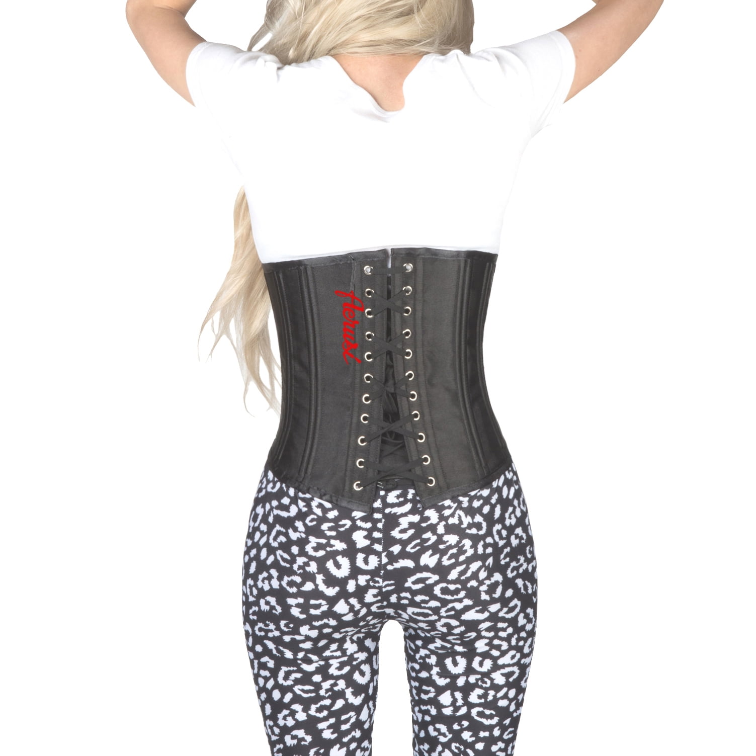 Women's Adult Lingerie Night Wear Satin Underbust Waist Training Corset