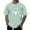 Mint Green, variant on LUOGENLI Male T-shirts for Mens Men's Floral Print Short Sleeve Crew Neck T Shirt for Casual Wear Tee T-shirts Mens Big and Tall Easter 4xl Mens T-shirts Graphic Tees St. Patrick's Day Coffee XXXXXL
