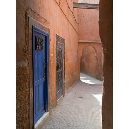 Street in the Souk in the Medina, UNESCO World Heritage Site, Marrakech, Morocco, North Africa Print Wall Art By Nico (Best Street Art In The World)