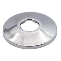 Westbrass D129-26 1/2" IPS Sure Grip Low Pattern Flange, Polished Chrome