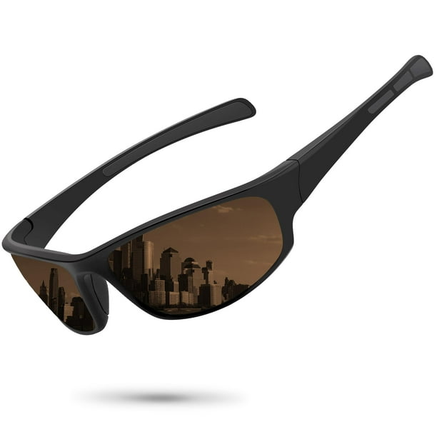 Gafas de Sol Deportivas Ofwin Polarizadas con Protección UV400 Marrón