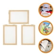 thumbnail image 3 of KAKOWELY 3Pcs Paper Making Frame DIY Paper Making Frame Paper Making Wood Frame Wood Paper Frame,7.09X"X4.92"X0.91", 3 of 4