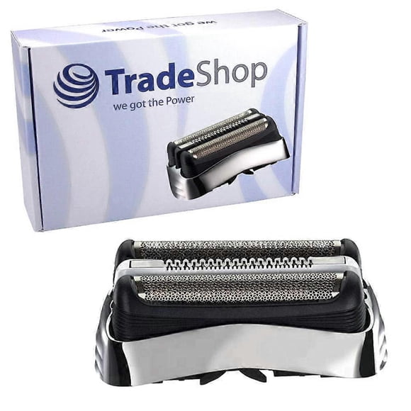 Combination Pack Double Foil Blade Block Knife Razor Blade Compatible with Braun Series 3 350 350cc 350cc4 350cc5 350s 360 360S 360s4 360s5