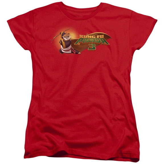 Kung Fu Panda - Po Logo - Women's Short Sleeve Shirt - Small