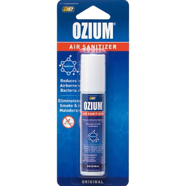 Ozium Bacteria Eliminating Air Sanitizer .8oz Spray