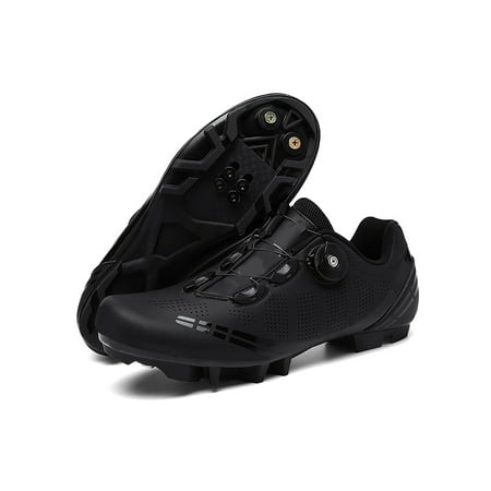 

Gomelly Unisex Sneakers Compatible Cycling Shoes Road Bike Shoe Breathable Bicycle Sneaker Exercise Indoor Outdoor Black Mountain Cycling 6