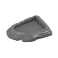 thumbnail image 3 of Bebedero para tortugas, terrario, comedero para reptiles, bebedero para tortugas Gris, 3 of 9
