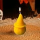 thumbnail image 4 of Vela de Aromaterapia con Forma de Calabaza de Halloween | Cera de Soja Mezclada | Adorno de Vela de Cera Amarilla | Decoración Compacta de Halloween de 9,9 Cm | Centro de Mesa | Recuerdo de Fiesta |, 4 of 6