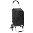 thumbnail image 2 of LiviNest Stair Climbing Shopping Trolley: Foldable Cart with Removable 40L Waterproof Bag & Triangular Wheels - Heavy Duty 40kg Capacity for Apartments & Stairs, 2 of 6