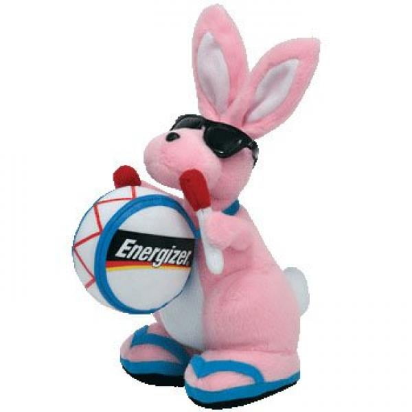 TY Beanie Baby ENERGIZER BUNNY the Bunny (Walgreen's Exclusive