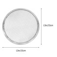 thumbnail image 3 of EeaseCA Pizza Pan Net Pizza Baking Pan Net Aluminum Pizza Pan Thicken Pizza Baking Net (13 Inches), 3 of 8