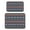 White-468, variant on Under Coffee Maker Mat with Tribal Style Design - Absorbent Diatom Drying Pad with Non-Slip Base for Kitchen Sink Area or Espresso Machine, Artistic Tribal Patterns