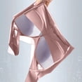 thumbnail image 6 of Zen Chic Bras for Women - No Underwire Seamless Push Up Bra, Full Coverage Anti Sagging Posture Correcting Ice Silk Athletic Bralettes Coffee 38, 6 of 6
