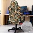 thumbnail image 4 of Uorisanigo Camo Gaming Chair Cover with Armrest Covers Branch Racing Gaming Chair Protector with Elastic Edge Breathable Office Chair Covers Dormitory Accessories, 4 of 8