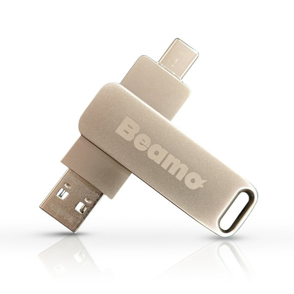 Beamo Windows 11 Bootable USB Flash Drive, 16GB, Installation and Repair Drive for Windows 11, UEFI and Legacy Boot Compatible, No TPM or Secure Boot Requirement, USB-A and USB-C Compatibility