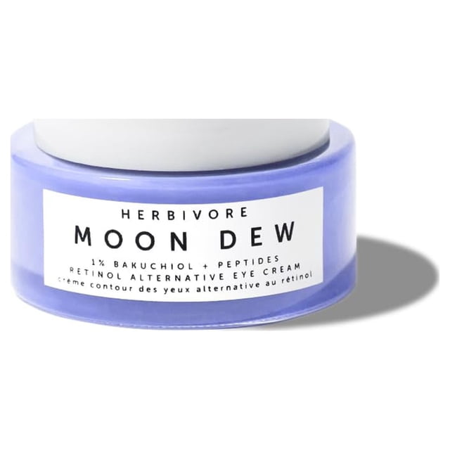 Crema para ojos HERBIVORE Moon Dew 1% Bakuchiol + Péptidos 15 ml