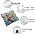 thumbnail image 4 of BANET Decorative Home Throw Pillowcase Cotton Linen for Bedroom Decor 20x20in, 4 of 5