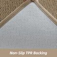 thumbnail image 5 of JAATOP Indoor Doormat 20"x 32", Dirt Trapping and Moisture Absorbent Entryway Rug with Non-Slip TPR Backing, Machine Washable, Beige, 5 of 8