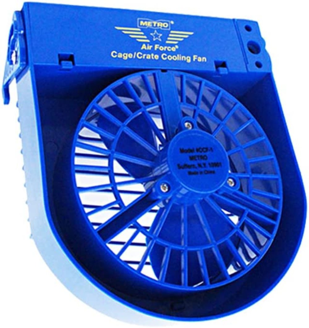 metro air force cage crate cooling fan