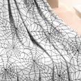 thumbnail image 3 of Halloween Spider Web Pattern Blanket,Comfortable Soft Lamb Wool Throw Blanket,All Season,Warm Lightweight Blankets for Sofa Bed Couch Living Room Chair,50"x60", 3 of 4