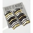 thumbnail image 1 of Robert Lee Morris Tri Coloured Dangle Earrings, 1 of 1