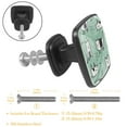 thumbnail image 2 of 4 Pcs Cabinet Handle Drawer Pulls Trendy Cats Knobs with Screws Square Furniture Office Cabinet Knob Decoration, 2 of 5