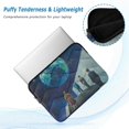 thumbnail image 2 of FORMRS 13"-13.3" Laptop Sleeve Protective Case Soft Carrying Quilted Computer Bag Cover, Blue Planet, 2 of 7