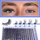 thumbnail image 4 of Kit de extensión de pestañas FANXITON Natural Lash D Clusters 288 piezas, 4 of 8
