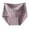 Purple, variant on Diufon Seamless Underwear for Women Midi Waist Full Coverage Brief Solid Color Breathable Panties