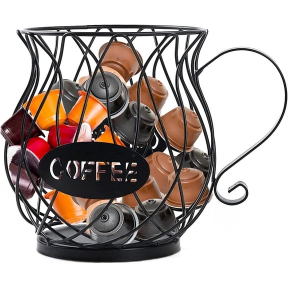 Coffee Pod Holder, K Cup Organizer Coffee Storage Organizer Coffee Bar Accessories for Counter