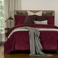 thumbnail image 2 of SIScovers Mixology Padma 6 Piece Duvet Cover and Insert Set Wine Full 6 Piece Mid-Century Modern, 2 of 5