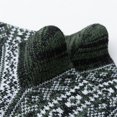 thumbnail image 3 of LEZMORE 5 Pairs Women's Wool Socks Gift Winter Warm Thickened Knit Comfortable Cozy Crew Socks, Womens Vintage Socks, 6-10, 3 of 7