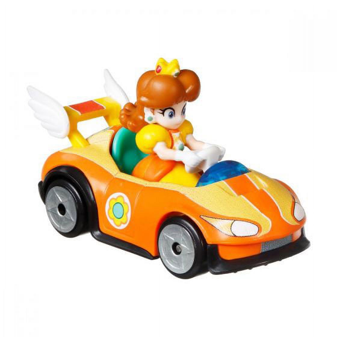 Hot Wheels Die-Cast Mario Kart Princess Daisy Wild Wings Car Play Vehicle - image 2 of 2