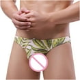 thumbnail image 2 of LSLJS Mens Bikini Swimwear Men's Sexy Low Rise Thong Swim Briefs Drawstring Sport Swimsuit, 2 of 8