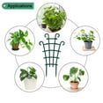 thumbnail image 7 of 12 Pack Trellis for Potted Plants,Garden Trellis for Climbing Plants Plastic Mini Climbing Plant Trellis Flower Pots Support Stackable Trellis for Climbing Plants Peas,Dark Green, 7 of 7