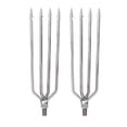 thumbnail image 6 of Ymiko Fishing Harpoon,2 Pcs Stainless Steel 4 Prongs Harpoon Gig Gaff Hook Barb Fish Spear For Outdoor Fishing Tackle,Fishing Gig, 6 of 8