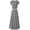 Light Grey, variant on PRETTYGARDEN Women's 2 Piece Summer Outfits Dressy Casual Knit Short Sleeve Crop Top High Waist Midi Skirt Set