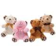 thumbnail image 5 of KAKOWELY 4 llaveros de osos de peluche, muñecos de oso, animales de peluche, llaveros decorativos., 5 of 5